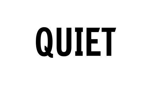 8 4 LOGO QUIET